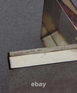Rare magnifique ancienne boite argent massif signé g. Petochi roma 800 67.21 grm