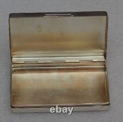 Rare magnifique ancienne boite argent massif signé g. Petochi roma 800 67.21 grm