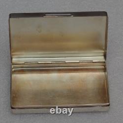 Rare magnifique ancienne boite argent massif signé g. Petochi roma 800 67.21 grm
