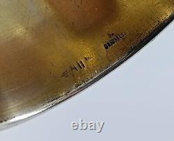 Rond de serviette russe ancien argent massif 84 émaux cloisonnés Russian silver