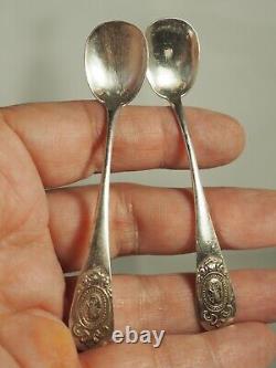 SALIERE SALERON ANCIEN ARGENT MASSIF ANTIQUE SILVER SALT CELLAR 19th c