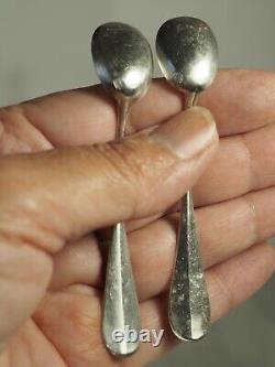 SALIERE SALERON ANCIEN ARGENT MASSIF ANTIQUE SILVER SALT CELLAR 19th c