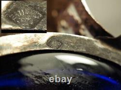 SALIERE SALERON ANCIEN ARGENT MASSIF ANTIQUE SILVER SALT CELLAR 19th c
