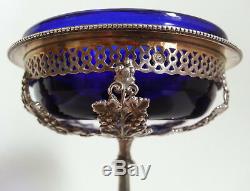 SUBLIME ancien SALERON SALIERE en ARGENT pieds griffes griffons MO Marc Jacquart