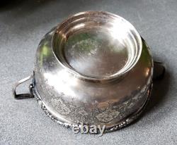 SUCRIER ancien ARGENT massif PERSE artisanat IRAN Isfahan ou Qajar Poinçon 84