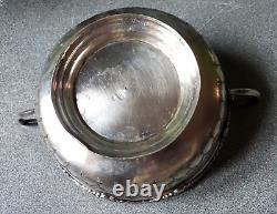 SUCRIER ancien ARGENT massif PERSE artisanat IRAN Isfahan ou Qajar Poinçon 84
