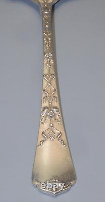 -SUPERBE ANCIENNE CUILLERE A FRAISES ARGENT MASSIF Poinçon MINERVE VITRINE D