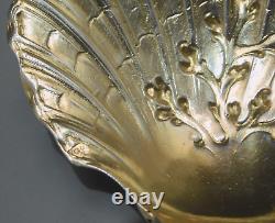 -SUPERBE ANCIENNE CUILLERE A FRAISES ARGENT MASSIF Poinçon MINERVE VITRINE D