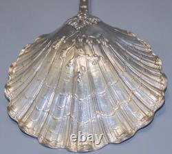 -SUPERBE ANCIENNE CUILLERE A FRAISES ARGENT MASSIF Poinçon MINERVE VITRINE D