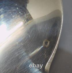 -SUPERBE ANCIENNE CUILLERE A SAUCE ARGENT MASSIF Poinçon MINERVE VITRINE D