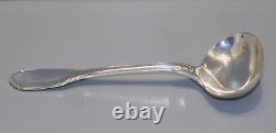 -SUPERBE ANCIENNE CUILLERE A SAUCE ARGENT MASSIF Poinçon MINERVE VITRINE D