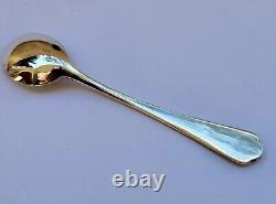 SUPERBE ancienne PAIRE DE SALERONS en ARGENT MASSIF ART NOUVEAU CHARLES MURAT