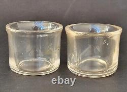 SUPERBE ancienne PAIRE DE SALERONS en ARGENT MASSIF ART NOUVEAU CHARLES MURAT