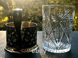 Splendide Ancienne Tasse en argent massif et émail, Origine Russie