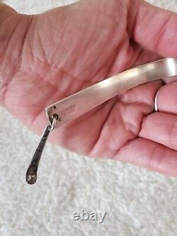 Superbe Ancien Bracelet Argent Massif ETRIER Années 50/60's Créateur-Beau Bijou
