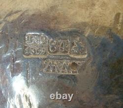 V71 Petit Pot à Lait ancien XIXe Argent Massif Russe 1869 Russian Silver Pot